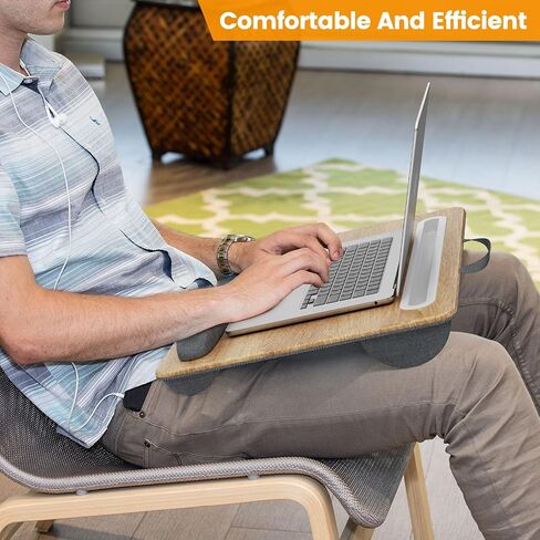 يناسب مكتب LAP LAP المحمول ما يصل إلى 15.6 بوصة أجهزة الكمبيوتر المحمولة ، مع وسادة وسادة وسادة معصم ، ومكاتب لفة الكمبيوتر المحمولة مع جهاز الكمبيوتر اللوحي والهاتف ، وسهلة حمل مكتب الكمبيوتر المحمول للمنزل ، والمكتب ، والسفر in Kuwait