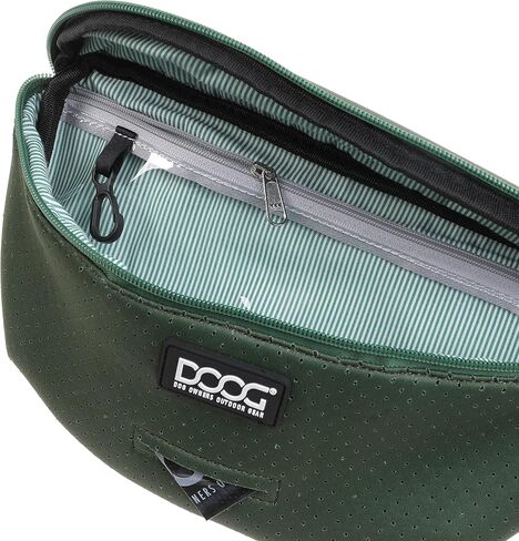 DOOG | Hip Belt | Adjustable Fanny Pack Bag with Poo Bag Compartment | Neosport Green in Kuwait