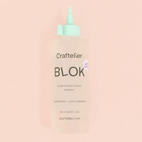 Clafelier - Blok Glue | غراء سائل قوي مصمم خصيصًا لمشاريع الورق المقوى والكتب | تجفيف شفاف وسريع ومقاوم - كمية 100 مل (3.38 أوقية) in Kuwait
