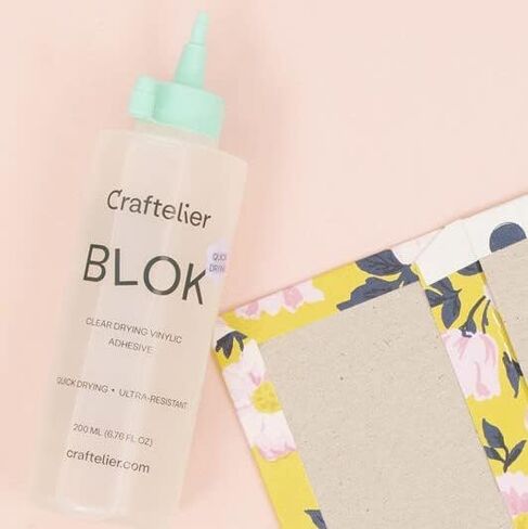 Clafelier - Blok Glue | غراء سائل قوي مصمم خصيصًا لمشاريع الورق المقوى والكتب | تجفيف شفاف وسريع ومقاوم - كمية 100 مل (3.38 أوقية) in Kuwait