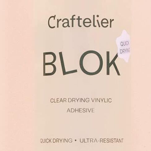 Clafelier - Blok Glue | غراء سائل قوي مصمم خصيصًا لمشاريع الورق المقوى والكتب | تجفيف شفاف وسريع ومقاوم - كمية 100 مل (3.38 أوقية) in Kuwait