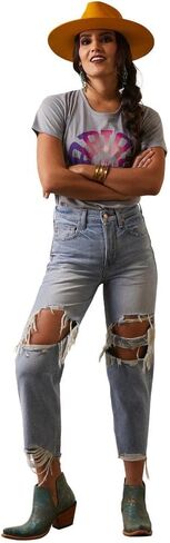 ARIAT Women's Ultra High Rise Tomboy Straight Jean in Saudi Arabia