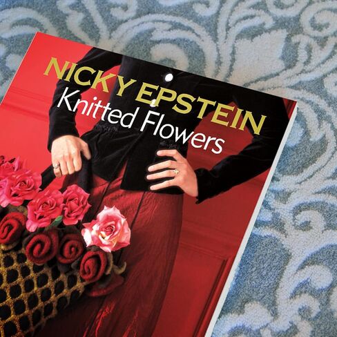 Nicky Epstein Knitted Flowers in Saudi Arabia