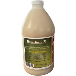 SOBAKEN Dimilin-X Koi & Goldfish Treatmen 1/2 Gallon Anchor Worm Fish Lice Flukes diflubenzuron