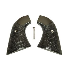 Ebony Braided Celtic Cross Ruger New Vaquero Grips X