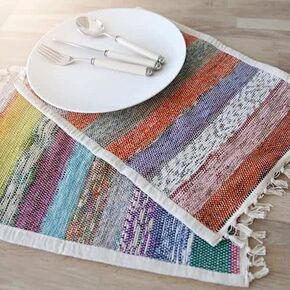 Upcycled Fair Trade Placemats