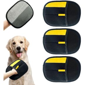 Electrostatic Pet Hair Removal Glove, Hair Cleaning Gloves for Pets Grooming, Dog Hairs Remover Gloves for Bed Clothes