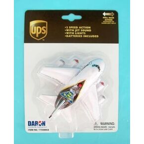 Daron Ups Pullback Plane with Light and Sound