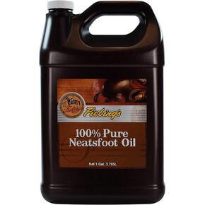 Fiebings - 100% Pure Neatsfoot Oil , Natural Preservative , Various Sizes, 1 Gallon