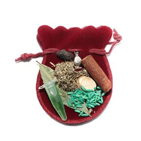 Money Drawing Mojo Gris-Gris Bag Hoodoo Rootwork Conjure Magick