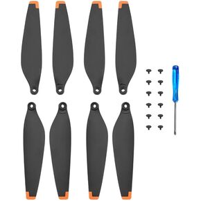 NI 4 Pro Compatible Propeller Replacement 6030F Lightweight Fans Drone Accessories(8PCS Golden)