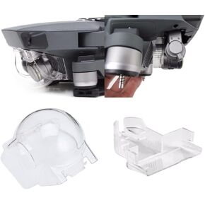 Lens Cap Holder Compatible with D Pro Compatible Drone Camera Dust-Cover Transport Protector Accessory(Cap and Holder)