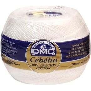 Cebelia Crochet Cotton Size 30-Bright White