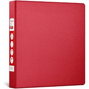 Staples 976153 1-Inch Staples Standard Binder with D-Rings Burgundy