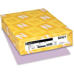 Exact Vellum Bristol, 8.5" x 11", 67 lb/147 gsm, Orchid, 250 Sheets (82421)