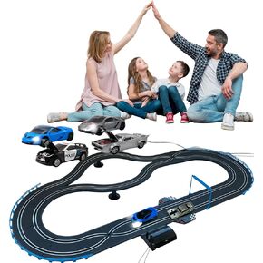 Slot Car Race Track Sets, Slot Car, Race Tracks for Kids, Kids Race Track, Remote Control Car, Toy Car Racetrack for Boys & Girls, Classic Set