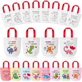 Christmas Coloring Goodie Bags for Kids - 24Pcs Nativity Bulk Color Your Own Gift Bags with Handle Religious Theme Reusable Non Woven Coloring Tote Packet for DIY Painting Crafts Holiday Party Favors in Kuwait