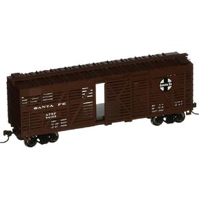Bachmann Trains - 40' Stock Car - SANTA FE - HO Scale