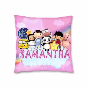 Little BB Pillow with Name - 16in insert included