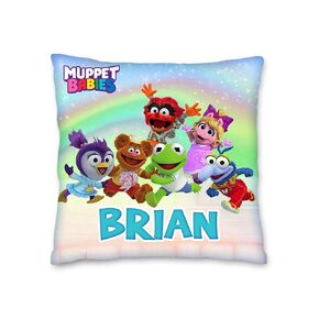 Mupe Babies Pillow with Name - 16in insert included