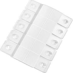 200 Pack Ring Binder Stickers Self-Adhesive Hole Labels Clear Binder Sheet Converter Stickers Clear Hole Reinforcement Sticker for Ring Binders Bill Paper Photos Postcards Document