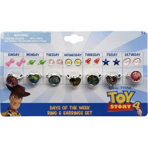 UPD Disney Toy Story 4 أيام من الأسبوع.