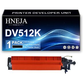 A2XN03D A2XN0KD A2XN0ED A2XN08 Developer Unit Compatible DV512 (BK/C/M/Y) Replacement for Konica Minolta C224 C224e C284 C284e C364 C364e C454 C454e C554 C554e Printer,Yellow-1 Pack