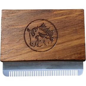 Deshedding Grooming Tools for Dogs Cats & Horse Easy Ergonomic Wooden Handle Professional Brush Grooming Tool, Remove painlessly 95 Percent of Lose Hair Fur & Dirt (5 inch) (5 inch)