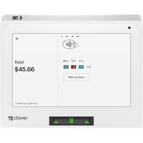 Clover mini مع درج النقود. يتطلب حساب تجار جديد من خلال تشغيل نقاط البيع. متوافق في الولايات المتحدة ، العلاقات العامة ، و USVI