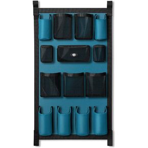 SmithBuilt Trailer Grooming Bag - Black, Long Hanging Door Caddy for Horses
