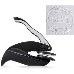Custom Logo Embosser Seal Stamp Your Own Design Personalized 1 x 5/8"