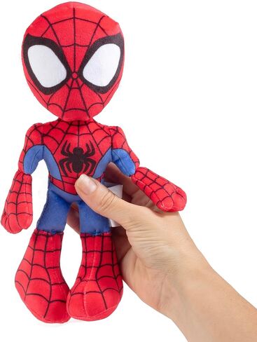 Marvel Spidey وأصدقائه المدهشون 8 "مجموعة من 3 حزم - Spider -Man ، Miles Morales ، Gwen Stacy Ghost - شخصيات حيوانات محشوة رسميًا - هدية آية العنكبوت للأطفال ، الأولاد ، الفتيات in Kuwait