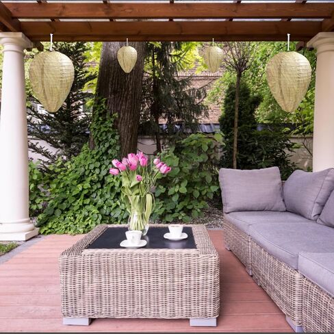 6 Pack Nest Decoy Paper Hanging Fake Nest for Outdoor Hanging 2 Color in Saudi Arabia