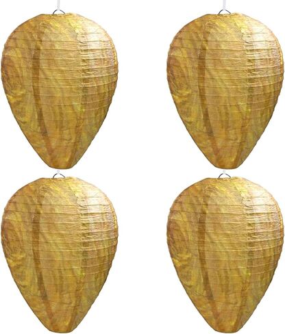 6 Pack Nest Decoy Paper Hanging Fake Nest for Outdoor Hanging 2 Color in Saudi Arabia