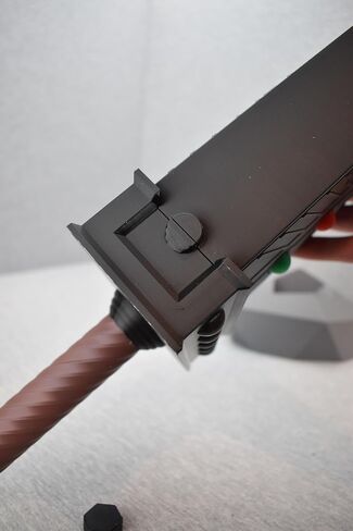 Buster Sword Deck Box - FF7 Deck Box - MTG Deck Box - Dice Container - Deck Storage - Deck Display - تخزين لعبة البطاقة in Kuwait