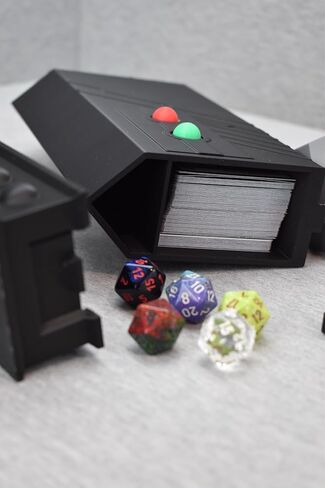 Buster Sword Deck Box - FF7 Deck Box - MTG Deck Box - Dice Container - Deck Storage - Deck Display - تخزين لعبة البطاقة in Kuwait