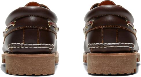 Timberland Men's 3-Eye Lug Handsewn Shoe, Brown, 10 Wide in Saudi Arabia