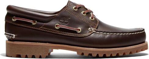 Timberland Men's 3-Eye Lug Handsewn Shoe, Brown, 10 Wide in Saudi Arabia