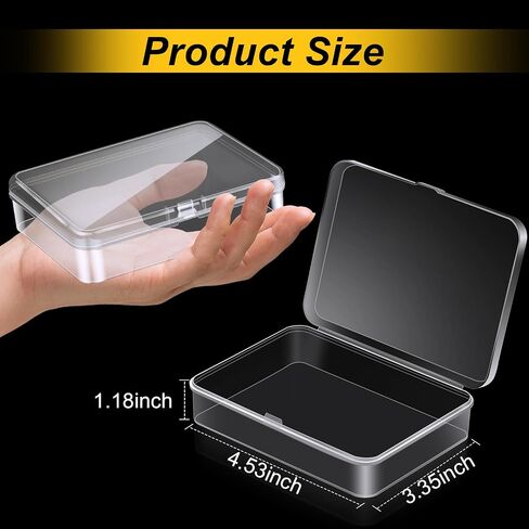 30 PCS صندوق تلوين بلاستيكي مع غطاء ، حاويات تخزين CARTER CARRYON CARTEON CARTEON CASE FORMONS FOR ART CARFS School School Supplies (30) in Kuwait