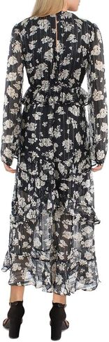 Jessica Simpson Women's Baianca V-Neck Ruffle Maxi Dress in Saudi Arabia