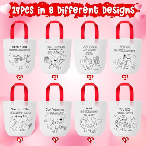 Christmas Coloring Goodie Bags for Kids - 24Pcs Nativity Bulk Color Your Own Gift Bags with Handle Religious Theme Reusable Non Woven Coloring Tote Packet for DIY Painting Crafts Holiday Party Favors in Kuwait