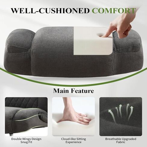 Drafting Chair Tall Office Chair for Standing Desk, Ergonomic High Office Chair with Adjustable Foot Ring, Flip-Up Armrests, Lumbar Support, Comfortable Fabric Seat for Home or Drawing Use – Gray in Saudi Arabia