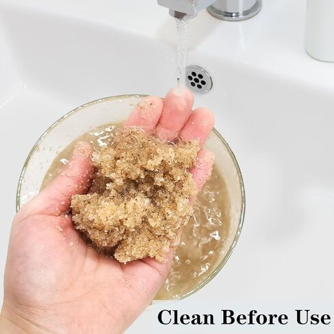 Aquarium Sand, 2lbs Beige Fish Tank Sand, Aquarium Gravel Substrate for Aquascaping, Vivariums, Terrariums, Plants and Crafts in Kuwait