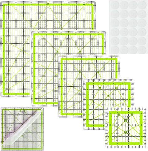 2 Quilting Rulers,Square Quilting Rulers(5", 10") in Kuwait