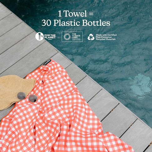 Nomadix Original Towel - Perfect for Beach, Pool, Travel, Camping, Yoga - Made with Recycled Materials - Super Absorbent - Sand Resistant - Arizona State Flag - 72.5x30 in Saudi Arabia