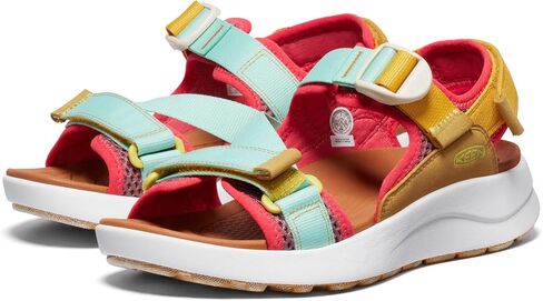 KEEN Women's Elle Sport Backstrap Breathable Adjustable Comfortable Open Toe Athletic Wedge Sandals in Saudi Arabia