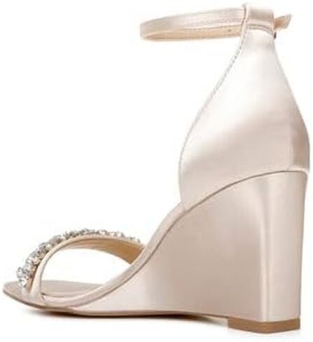 Jewel Badgley Mischka Peggy Crystal Embellished Wedge in Saudi Arabia