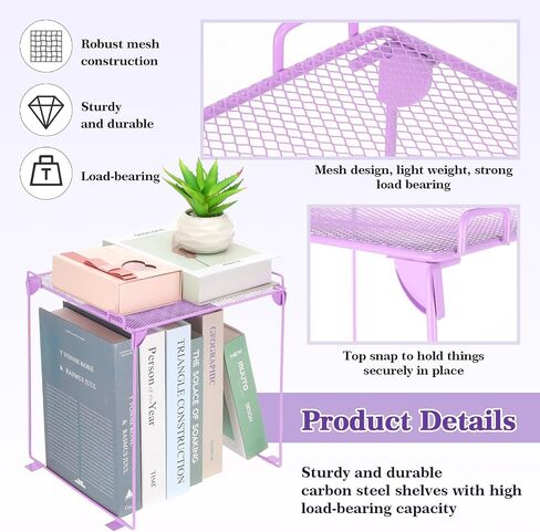 25PCS Locker Organizer Accessories, Pink Locker Accessories Kit, Locker Decorations, Magnetic Locker Accessories Set, Locker Decor, Back to School Essentials, with Locker Shelf, Secret Notebook, etc. in Saudi Arabia
