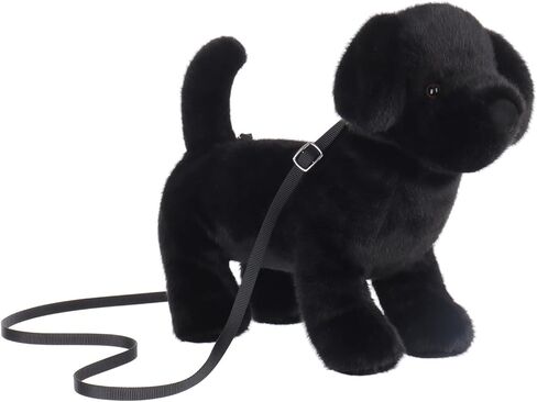 Apricot Lamb Labrador Dog Animal Shoulder Bag Crossbody Plush Purse for Adults and Teen Girls Boys in Saudi Arabia