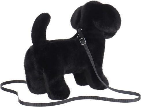 Apricot Lamb Labrador Dog Animal Shoulder Bag Crossbody Plush Purse for Adults and Teen Girls Boys in Saudi Arabia